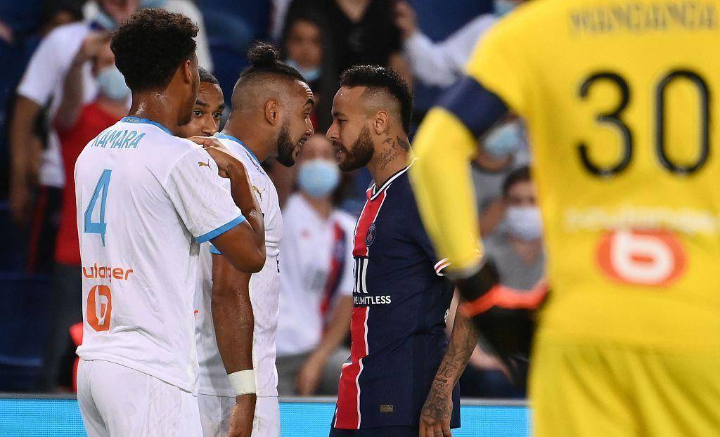  马赛德比战火药味十足，双方激烈对抗互交白卷收场